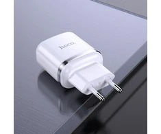 Įkroviklis Hoco N4 12W 2xUSB-A baltas