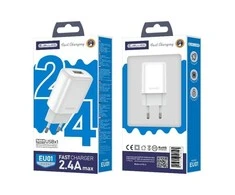 Įkroviklis Jellico EU01 2.4A USB-A baltas