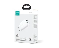 Įkroviklis Joyroom L-QP2011 USB/Type-C PD+QC3.0 20W baltas