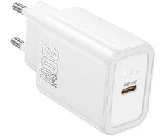 Įkroviklis Hoco N60 20W GaN USB-C baltas