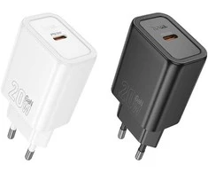 Įkroviklis Hoco N60 20W GaN USB-C baltas