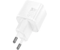 Įkroviklis Hoco N66 35W GaN USB-C baltas