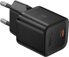 Įkroviklis Hoco N66 35W GaN USB-C juodas