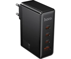 Įkroviklis Hoco N85 100W 3xUSB-C/USB-A juodas