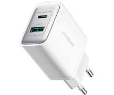 Įkroviklis Joyroom JR-TCF15 30W USB-C/USB-A baltas