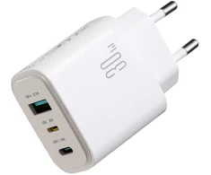 Įkroviklis Joyroom JR-TG6 30W 2xUSB-C/USB-A baltas