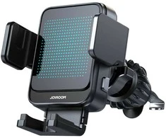 Automobilinis laikiklis-įkroviklis Joyroom JR-ZS341 (air vent) 15W juodas