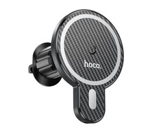 Automobilinis laikiklis-įkroviklis Hoco CA85 Magsafe 15W juodas