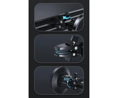 Automobilinis laikiklis-įkroviklis Joyroom JR-ZS240 MagSafe 15W juodas
