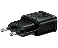 Įkroviklis Samsung EP-TA200NBE 15W + Type-C kabelis juodas