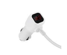 Automobilinis įkroviklis-šakotuvas Hoco Z13 su 2 USB jungtimi ir trimis jungtimis
