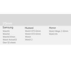 Apyrankė Dux Ducis Milanese Series For Smartwatches 22mm Sidabrinis