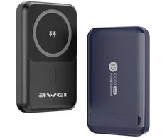 Išorinė baterija Power Bank Awei P139K 22.5W MagSafe 10000mAh juoda