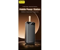 AWEI PowerBank PA-12 30000mAh 22.5W juodos spalvos