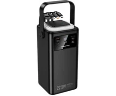 Išorinė baterija Power Bank Borofone BJ65B 22.5W 80000mAh juoda