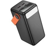 Išorinė baterija Power Bank Borofone BJ66B 22.5W+PD20W 60000mAh juoda