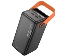 Išorinė baterija Power Bank Borofone BJ66B 22.5W+PD20W 60000mAh juoda