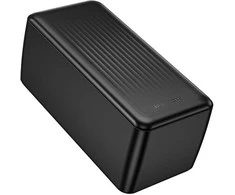 Borofone Power Bank 50000mAh BJ80C Clever – 2xUSB + Type C – QC 3.0 22,5W PD 20W juodos spalvos
