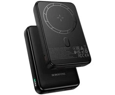 Išorinė baterija Power Bank Borofone BJ82A PD20W MagSafe 10000mAh juoda