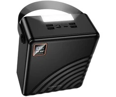 Išorinė baterija Power Bank Borofone BJ85 22.5W+PD20W 100000mAh juoda