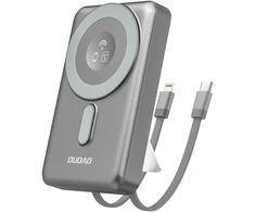 Išorinė baterija Power Bank Dudao K29 MagSafe 20W 10000mAh pilkas