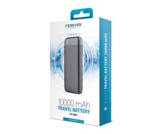 Išorinė baterija Power Bank Forever TB-100M 10000mAh juodas