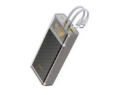 Išorinė baterija Power Bank Hoco J104A Discovery Edition 22.5W 20000mAh pilka