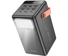 Išorinė baterija Power Bank Hoco J142 22.5W+PD20W 100000mAh juoda