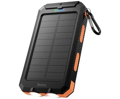 Išorinė baterija Power Bank Hoco J164 Solar 10W 8000mAh juoda