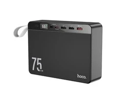 Išorinė baterija Power Bank Hoco J94 Overlord 22.5W 75000mAh juoda