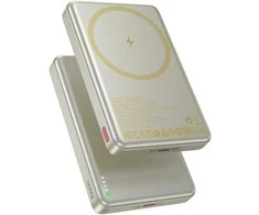 Išorinė baterija Power Bank Hoco Q26A PD20W MagSafe 10000mAh auksinė