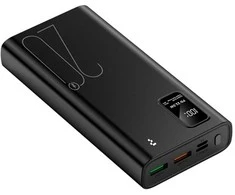 Išorinė baterija Power Bank Reach RR-H33B 22.5W 20000mAh juoda