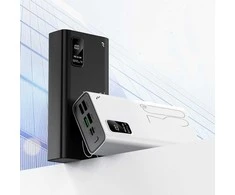 Išorinė baterija Power Bank Reach RR-H34B 22.5W 30000mAh juoda