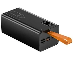 Išorinė baterija Power Bank Reach RR-H40B 22.5W 60000mAh juoda