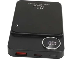 Išorinė baterija Power Bank Reach RR-Y009 22.5W MagSafe 10000mAh juoda