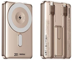 Išorinė baterija Power Bank Remax CX-2 15W MagSafe 10000mAh auksinė
