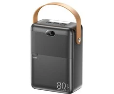 Išorinė baterija Power Bank Remax RPP-118 22.5W 80000mAh juoda