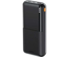 Išorinė baterija (Powerbank) REMAX RPP-26 20000mAh 2.4A 2×USB, juoda