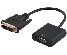 Cables to go Kabelis Riff DVI-D į VGA Full HD 1080p 0.23m