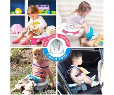 Kelioninis puodukas vaikams Reach Portable Potty 3in1 baltas/pilkas