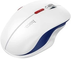 Klaviatūra Belaidė pelė Hoco GM40 RGB balta
