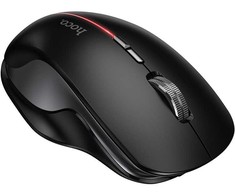 Klaviatūra Belaidė pelė Hoco GM40 RGB juoda