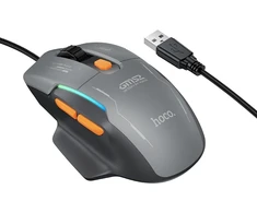 Klaviatūra Laidinė pelė Hoco GM52 RGB Gaming juoda/pilka