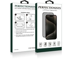 LCD apsauginis stikliukas 2.5D Privacy Perfectionists Apple iPhone 12 mini juodas
