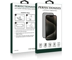 LCD apsauginis stikliukas 2.5D Privacy Perfectionists Samsung S921 S24 juodas
