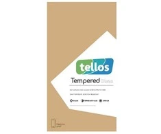 LCD apsauginis stikliukas 2.5D Tellos Apple iPhone 15 juodas