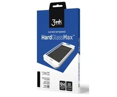 3MK Plus Juodas HG Max FP Samsung, Galaxy S21 Plus, Juodas, Screen Protector Tempered Glass 9H