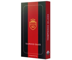 LCD apsauginis stikliukas 6D Samsung A165 A16 4G/A166 A16 5G/A175 A17 4G/A176 A17 5G juodas (10 vnt. rinkinys)
