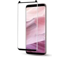 LCD apsauginis stikliukas Adpo 5D Full Glue Samsung A346 A34 5G lenktas juodas