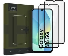 LCD apsauginis stikliukas Hofi Glass Pro+ 2 vnt. Samsung A165 A16 4G/A166 A16 5G juodas